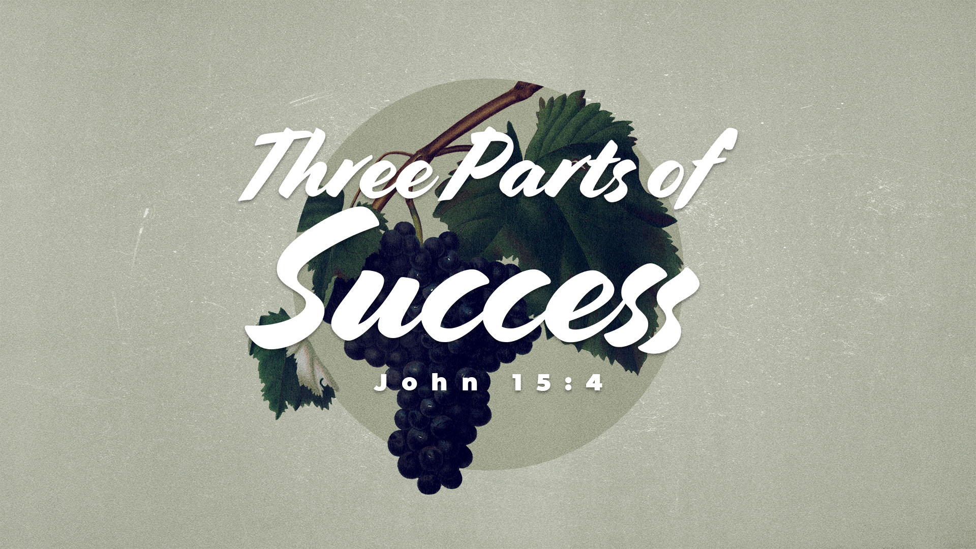Three Parts Of Success